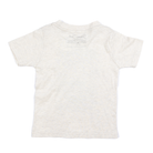 Girl's "Buddy Bites" Beige Christmas T-shirt