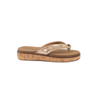 Women's Corkys Gold Off the Deep End Flip Flops 41-0737-GOLD