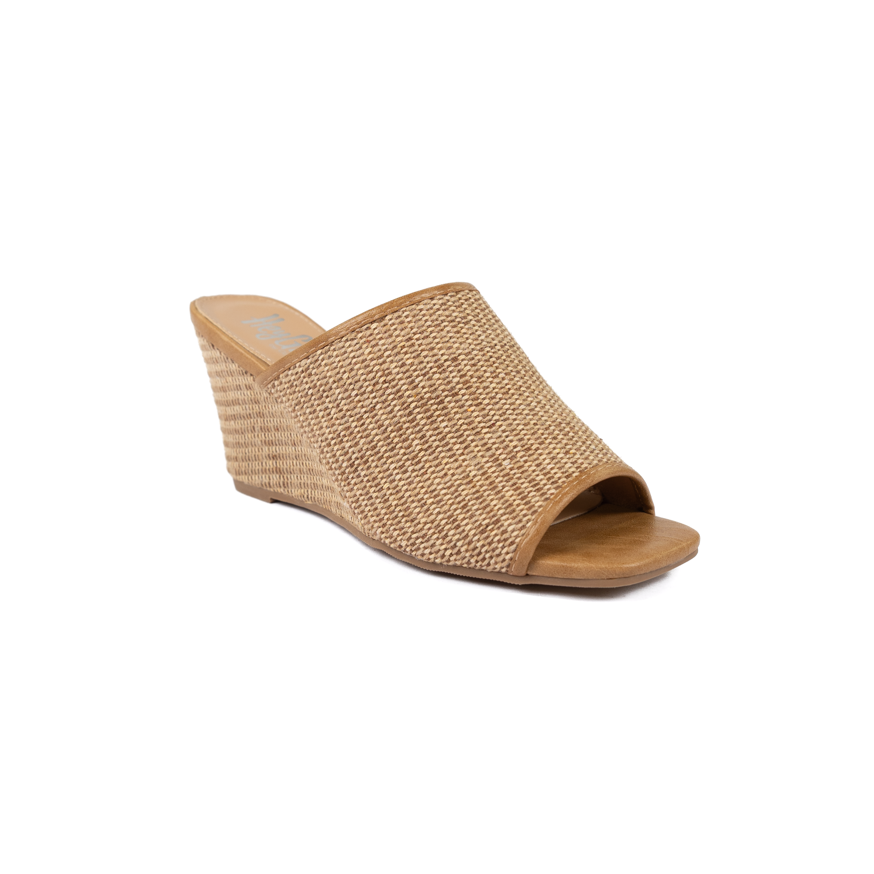 Women's Corkys Raffia Kiss Me Wedge Sandals 41-0712-RAFF