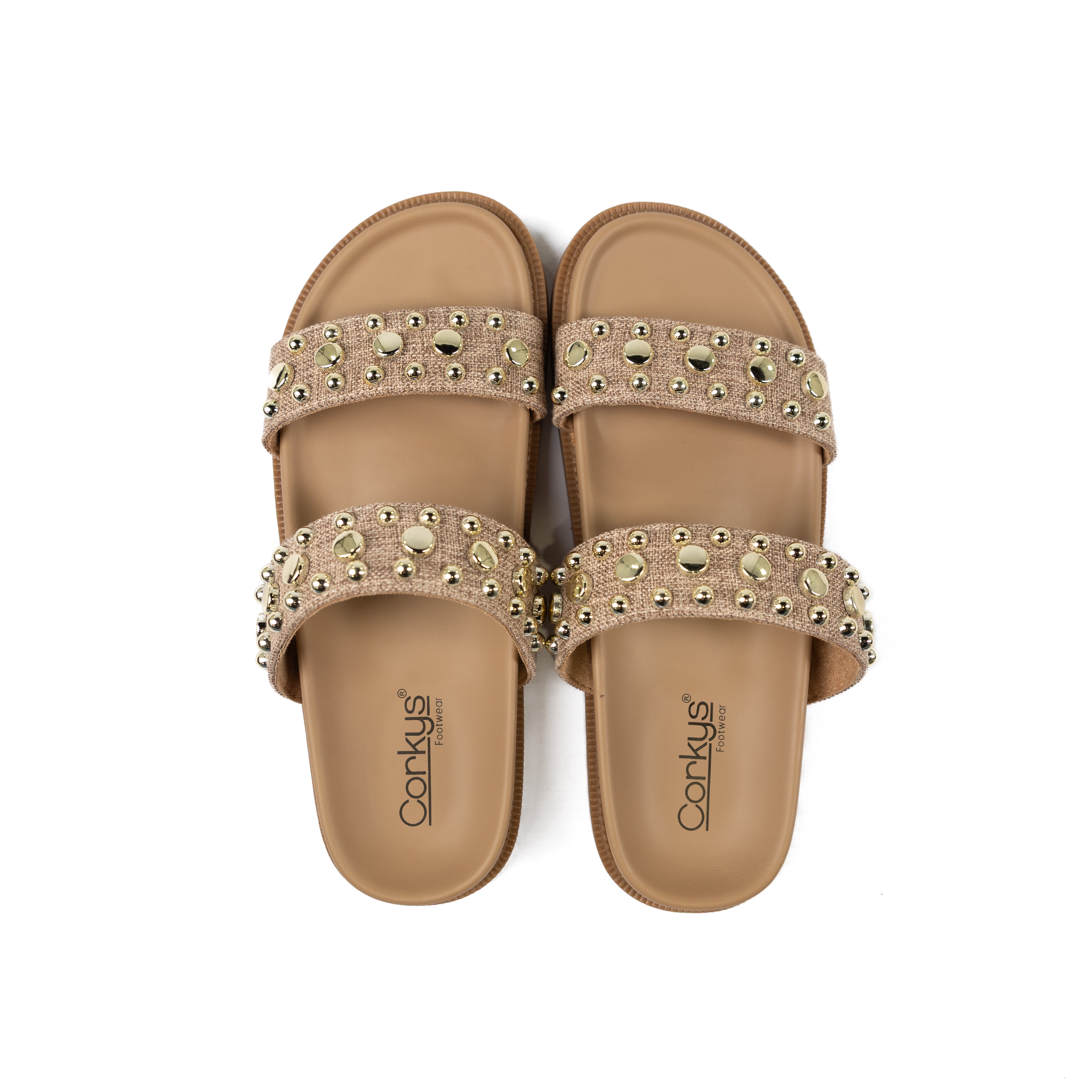 Women's Corkys Tan Have a Seat Open Toe Sandals 41-0814-TANN