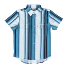Boy's Ferrell Short Sleeve "The Harrison" In Blue Snap Shirt KPS3026038