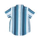 Boy's Ferrell Short Sleeve "The Harrison" In Blue Snap Shirt KPS3026038