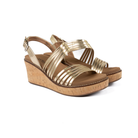 Women's Corkys Gold About Last Night Wedge Sandals 41-0653-GOLD