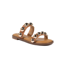 Women's Corkys Cognac and Gold Catch a Buzz Sandals 41-0743-COGN