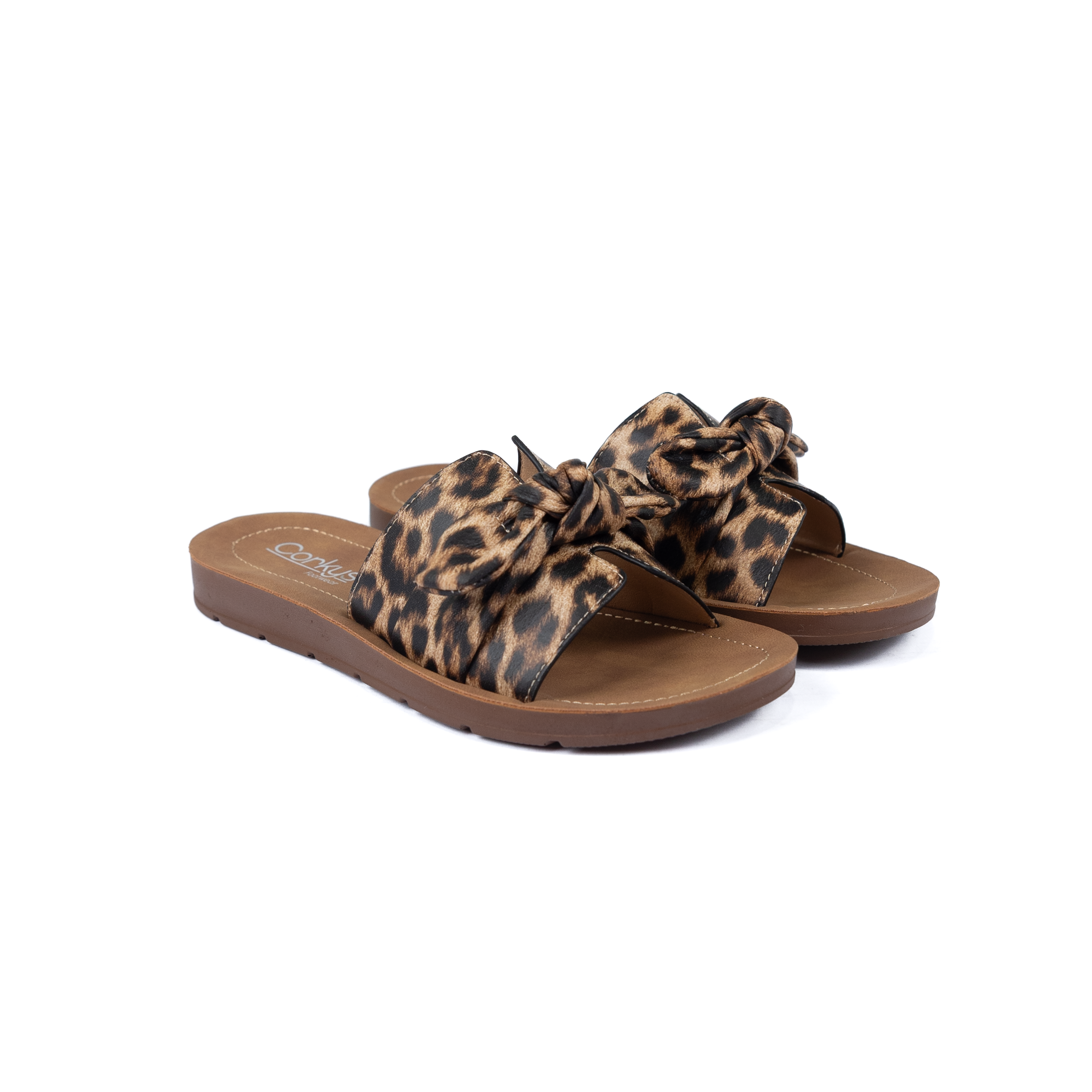 Women's Corkys Leopard Too Cute Open Toe Sandals 41-0819-LEOP