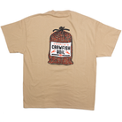 Crazy House Tan "Charlies Crawfish Boil" T-shirt