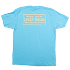 Crazy House Blue Billboard T-shirt