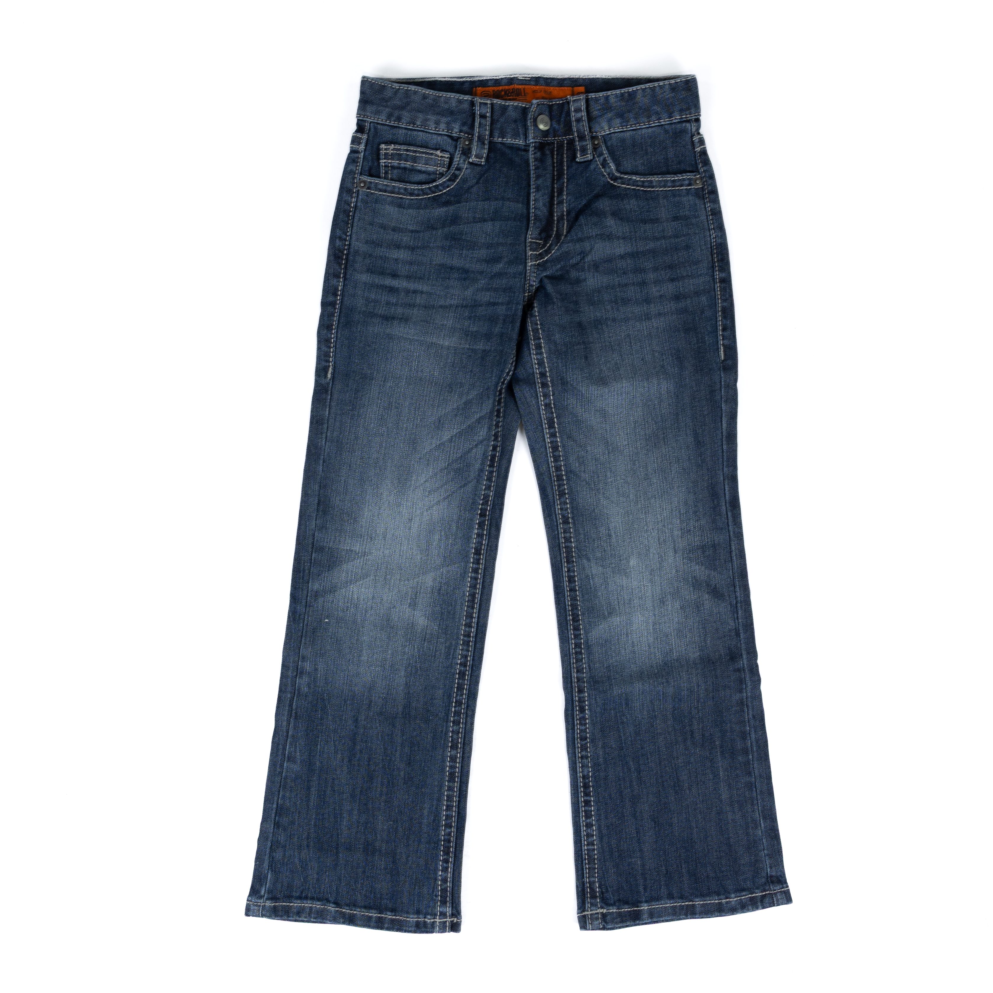 Boy's Rock and Roll Denim BB Gun Bootcut Jeans BB-3482