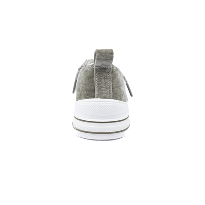 Women's Very G Sage Aman Velvet Lace Up Canvas Sneaker