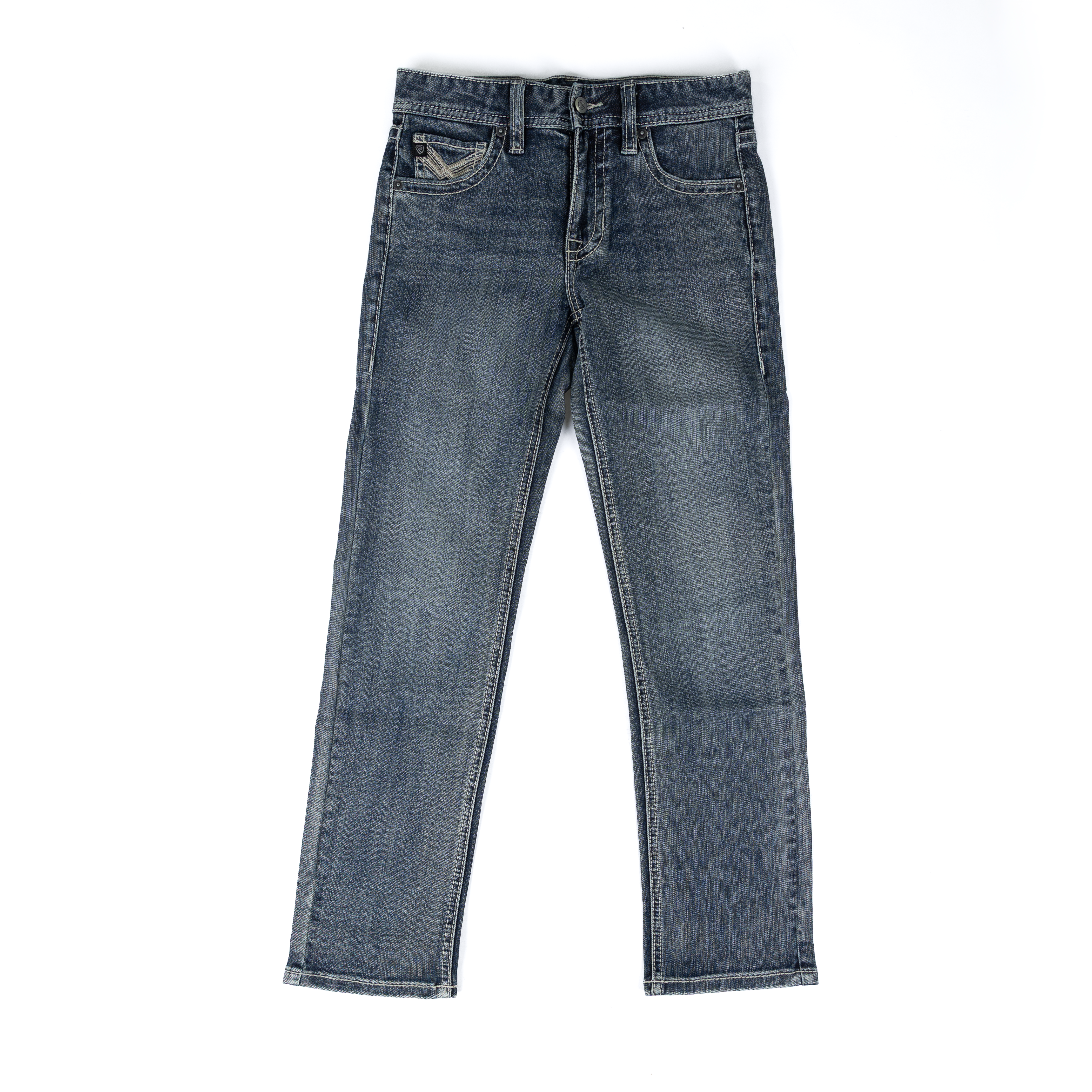 Boy's Rock and Roll Denim ReFlex Revolver Straight Jeans BB1RD08621