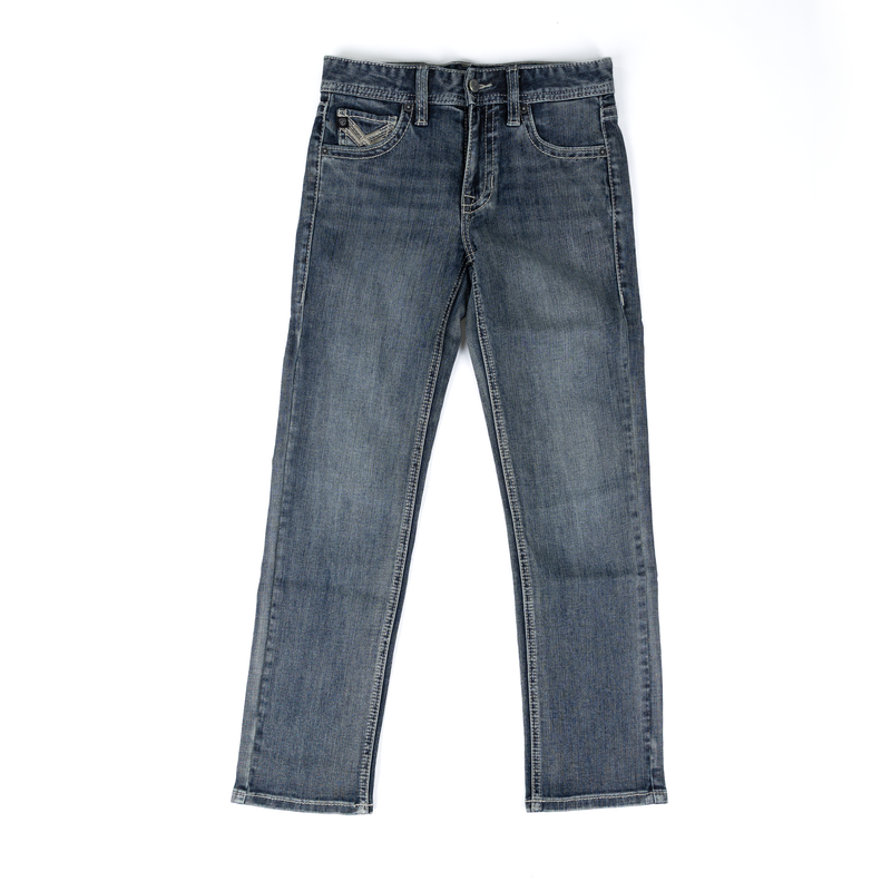 Boy's Rock and Roll Denim ReFlex Revolver Straight Jeans BB1RD08621