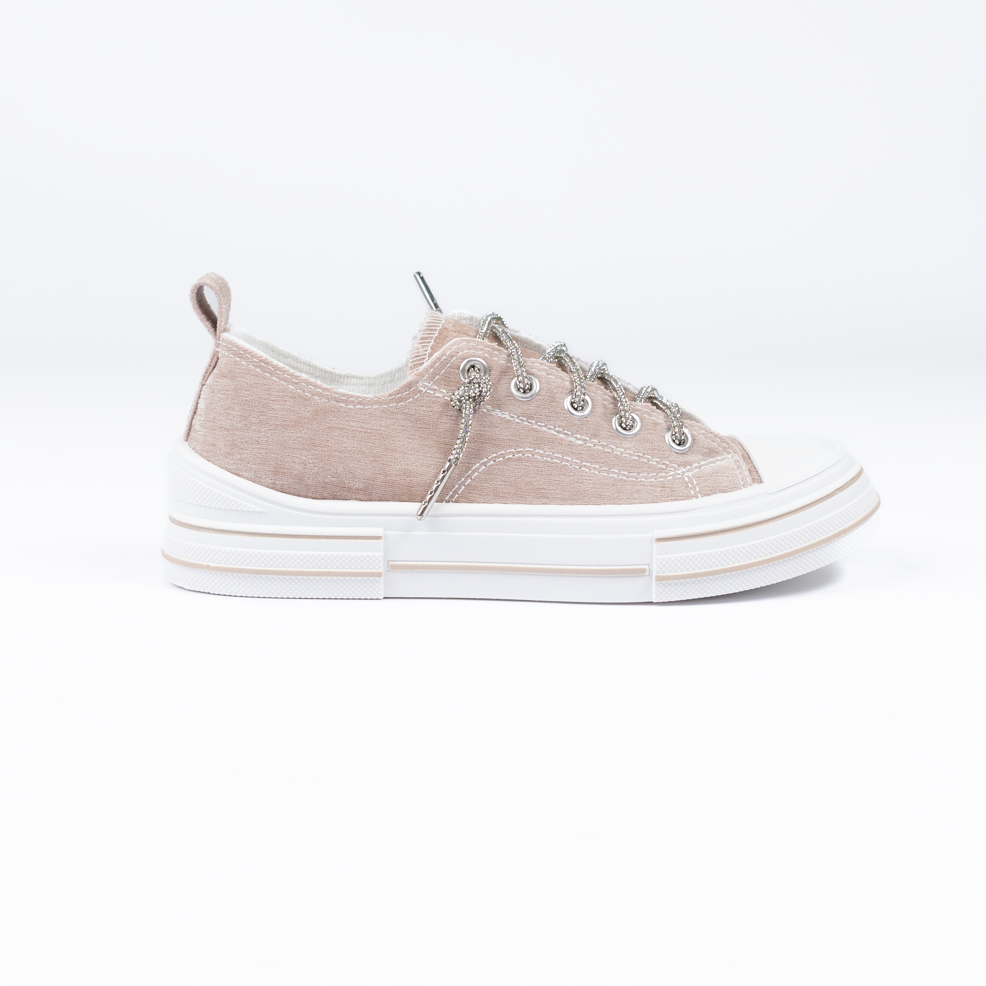 Women's Very G Tan Aman Velvet Casual Sneakers 