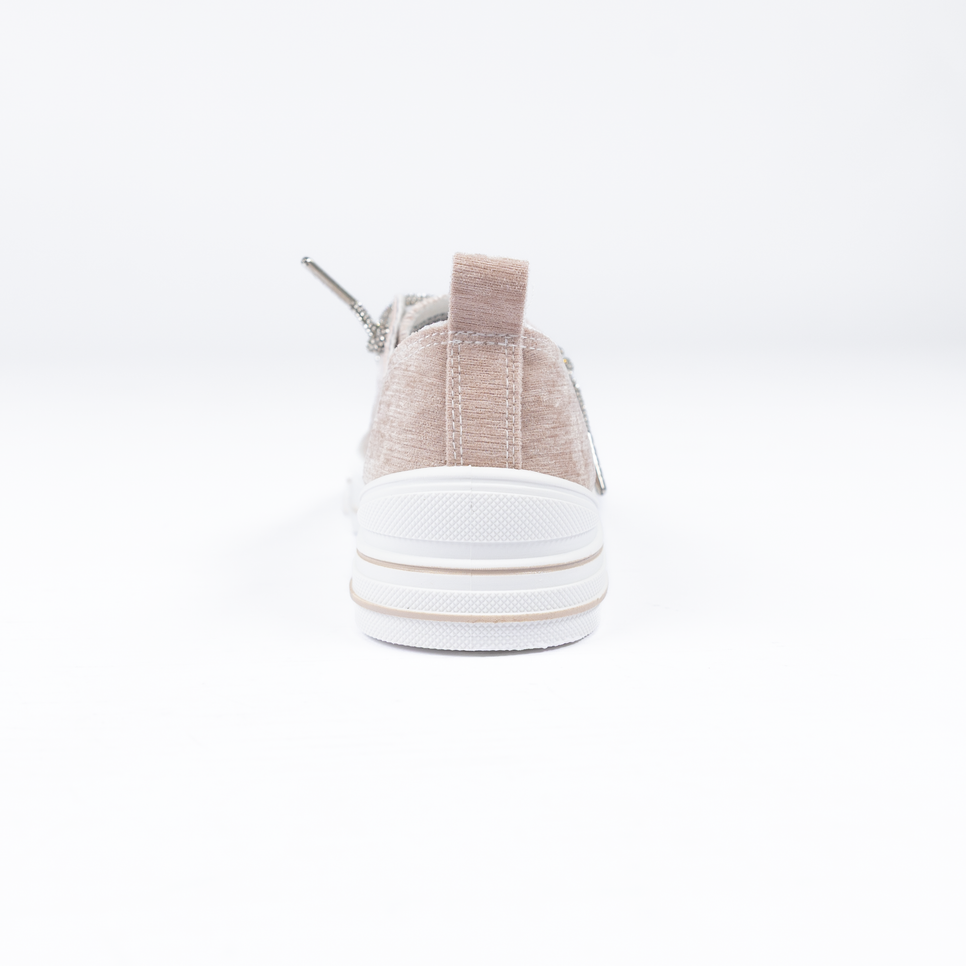 Women's Very G Tan Aman Velvet Casual Sneakers 
