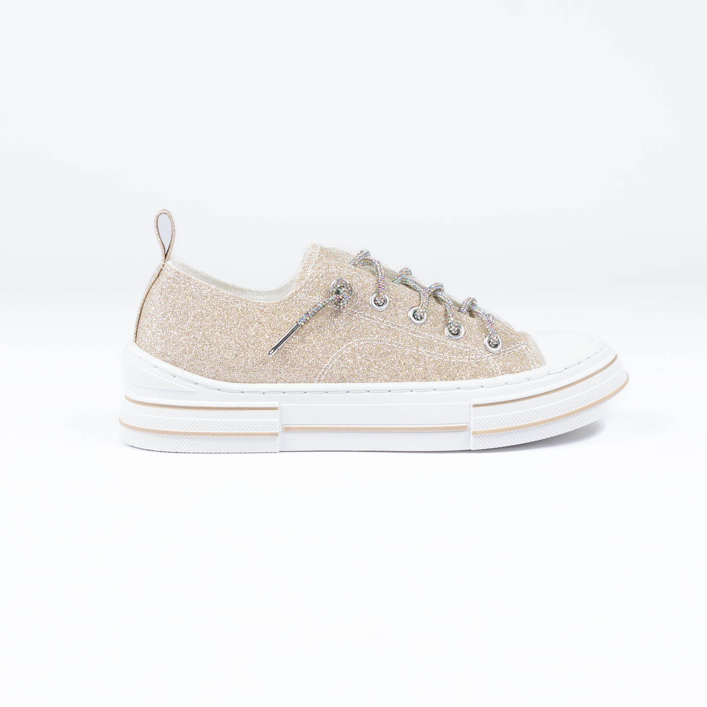 Women's Very G Gold Aman Glitter 2 Casual Sneakers