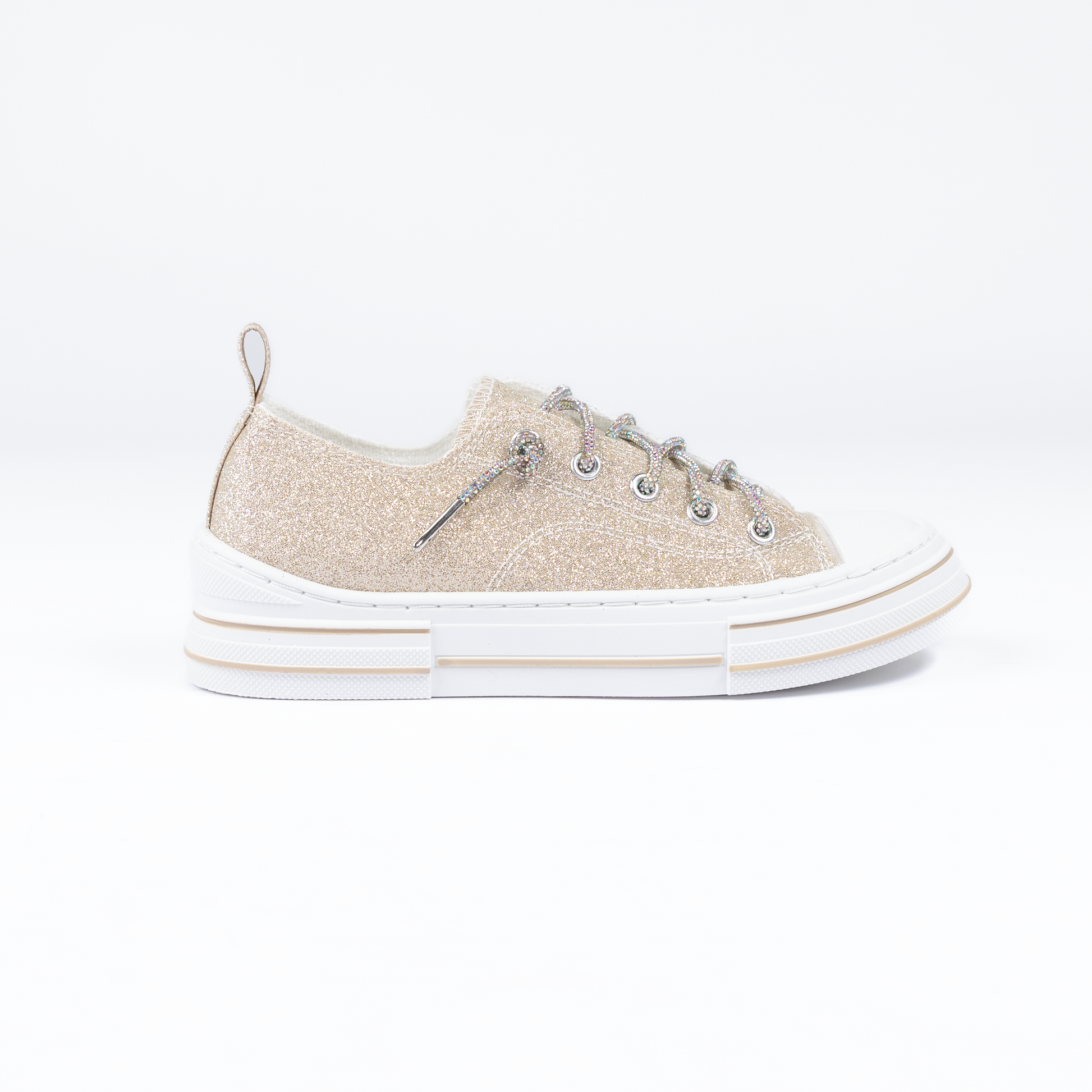 Women's Very G Gold Aman Glitter 2 Casual Sneakers