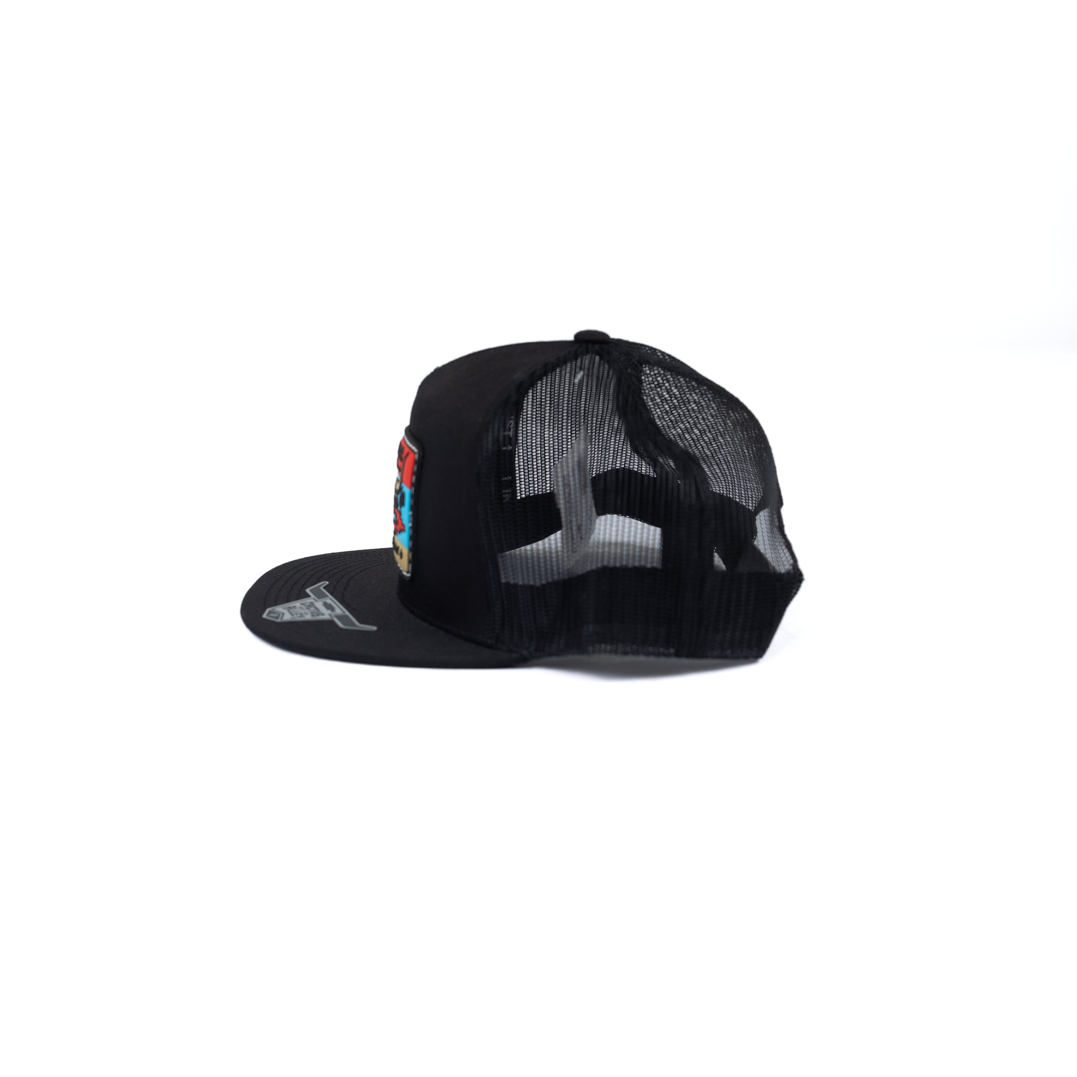 Men's Cactus Alley Black Cap With Pendleton Bull Patch