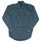 Men's Panhandle Slim Long Sleeve Button Down Peacock Printed Shirt RMB2S07592