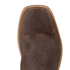 Men's Fenoglio Chocolate Brown Bison Cutter Toe Boots FB00102218CH