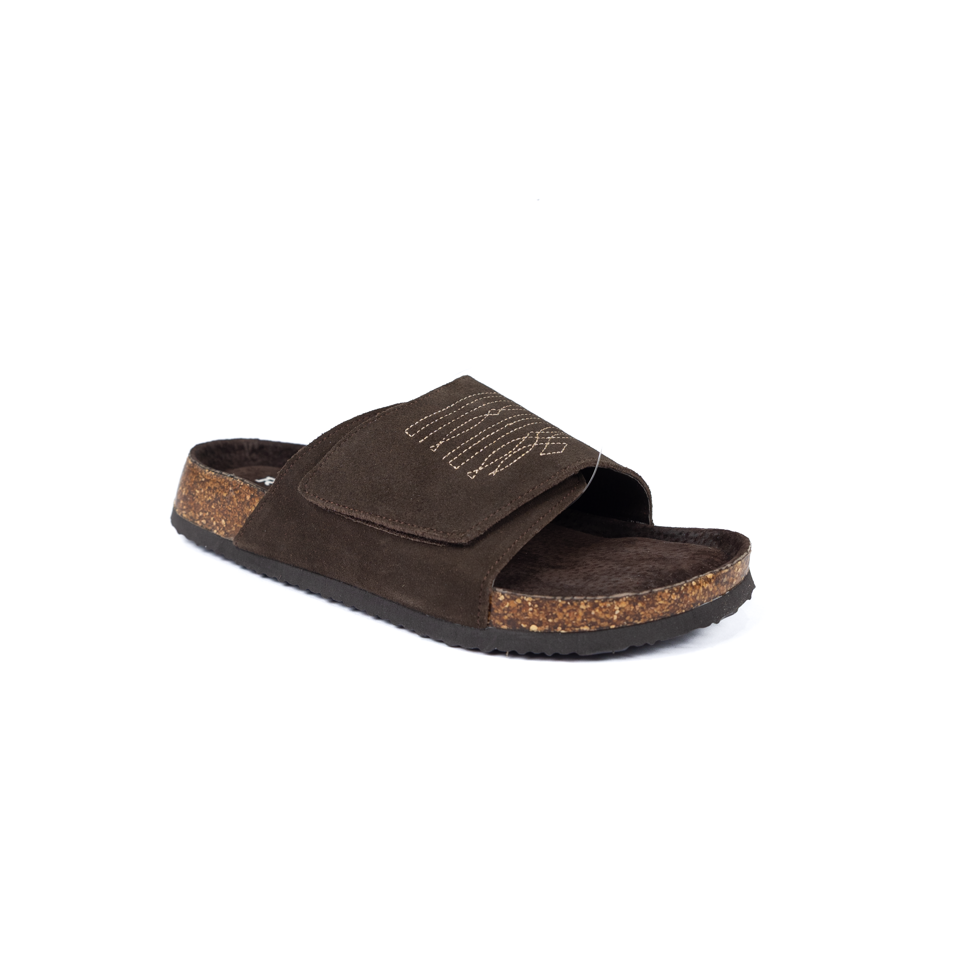 Women's Roper Brown Cow Suede Boot Stitched Slides 09-021-0607-3739