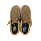 Men's Hey Dude Bone Brown Wally Stretch Sox Slip-on Shoes 41898-2LI