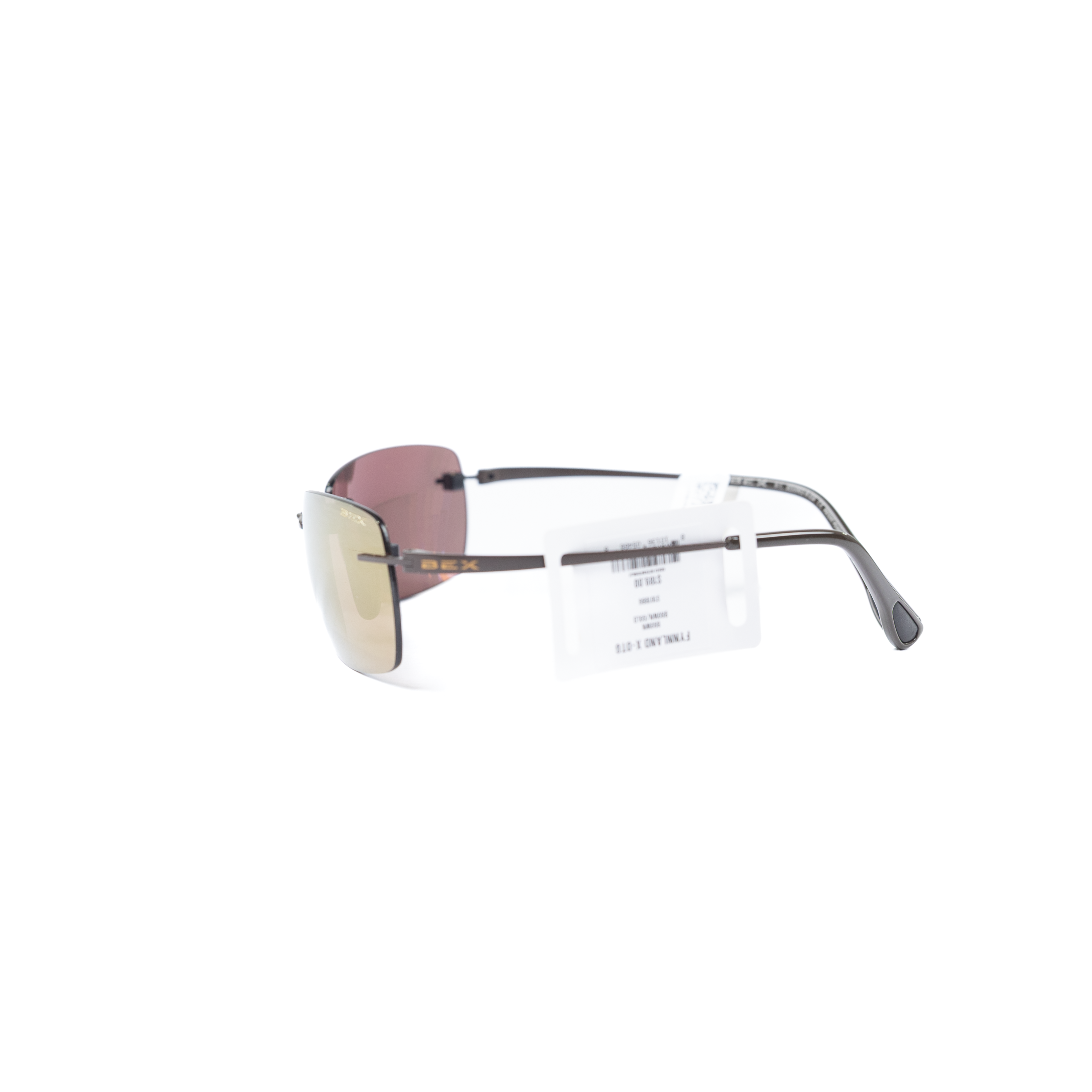 Bex Brown and Gold Fynnland X Sunglasses S161BBG