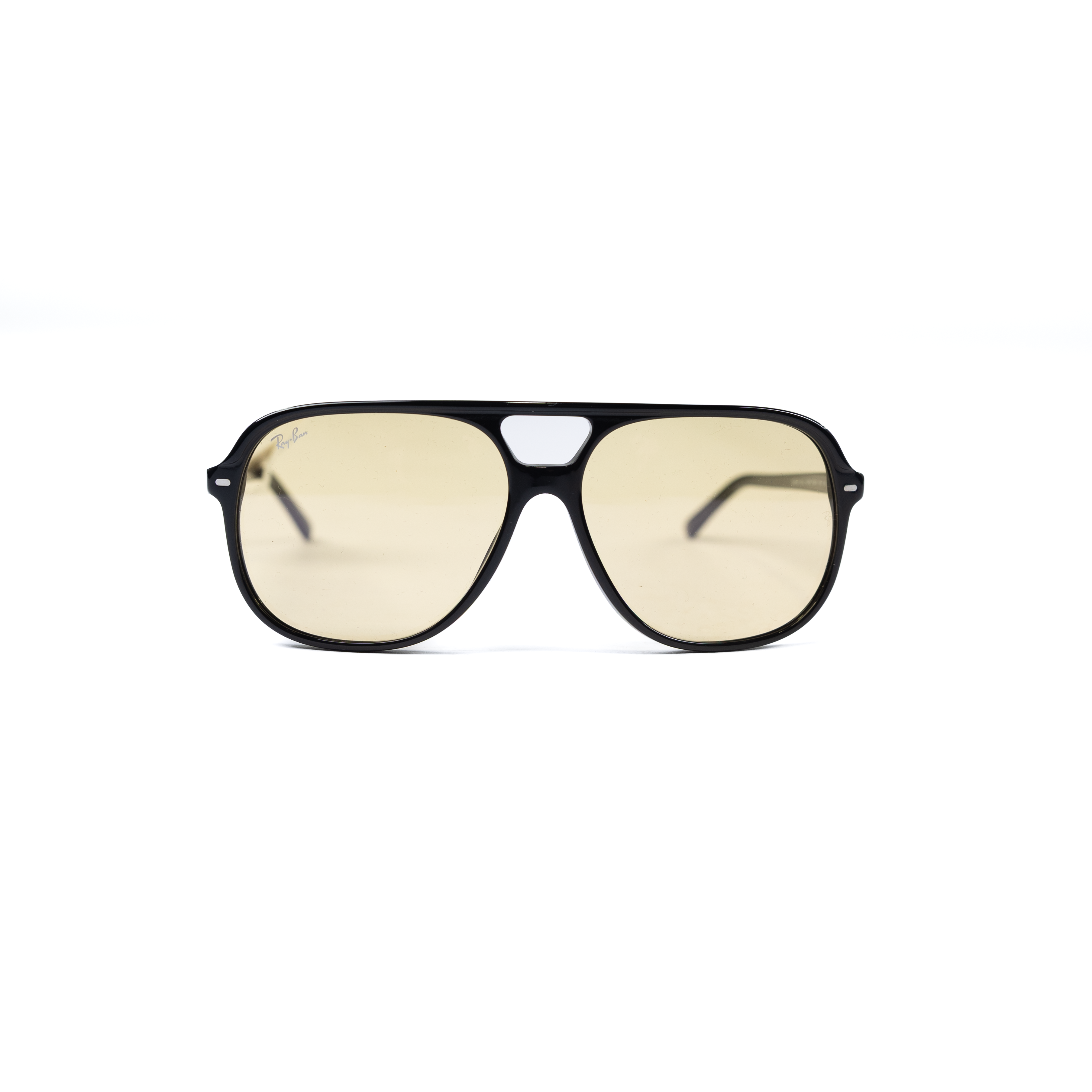 Ray-Ban Bill Summer Capsule Polished Black Frame with Yellow Lenses 0RB2198-901-R660