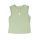 Women's Another Love Smoke Green Sleeveless Top AKN1000SKG