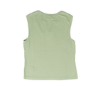 Women's Another Love Smoke Green Sleeveless Top AKN1000SKG