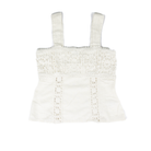 Women's Another Love Off White Eyelet Top VCWV5296OWT