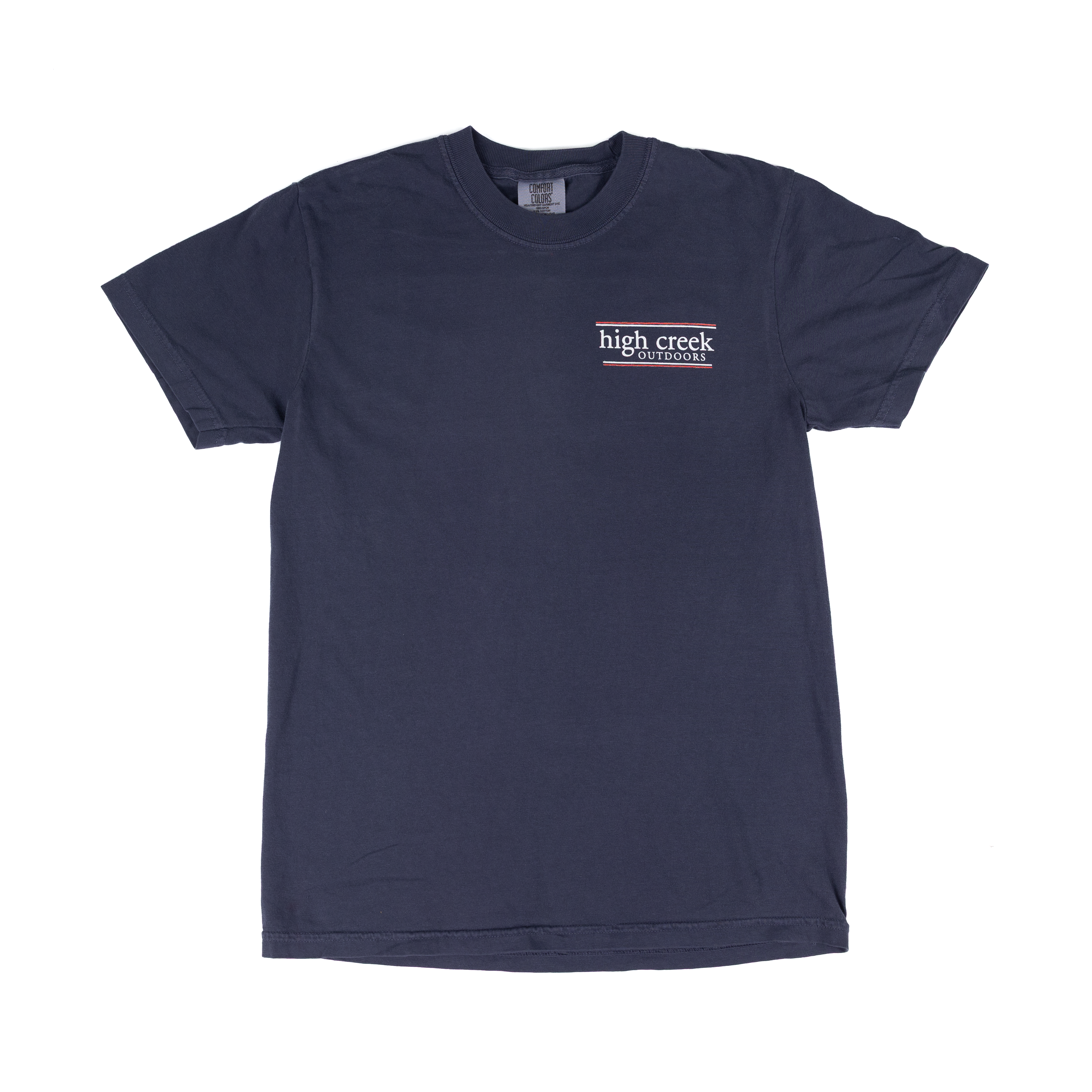 Men's High Creek Short Sleeve Blue Texas Duck T-shirt 