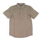 Men's Game Guard Short Sleeve Bark Stockyard Shirt 1060:HBRK