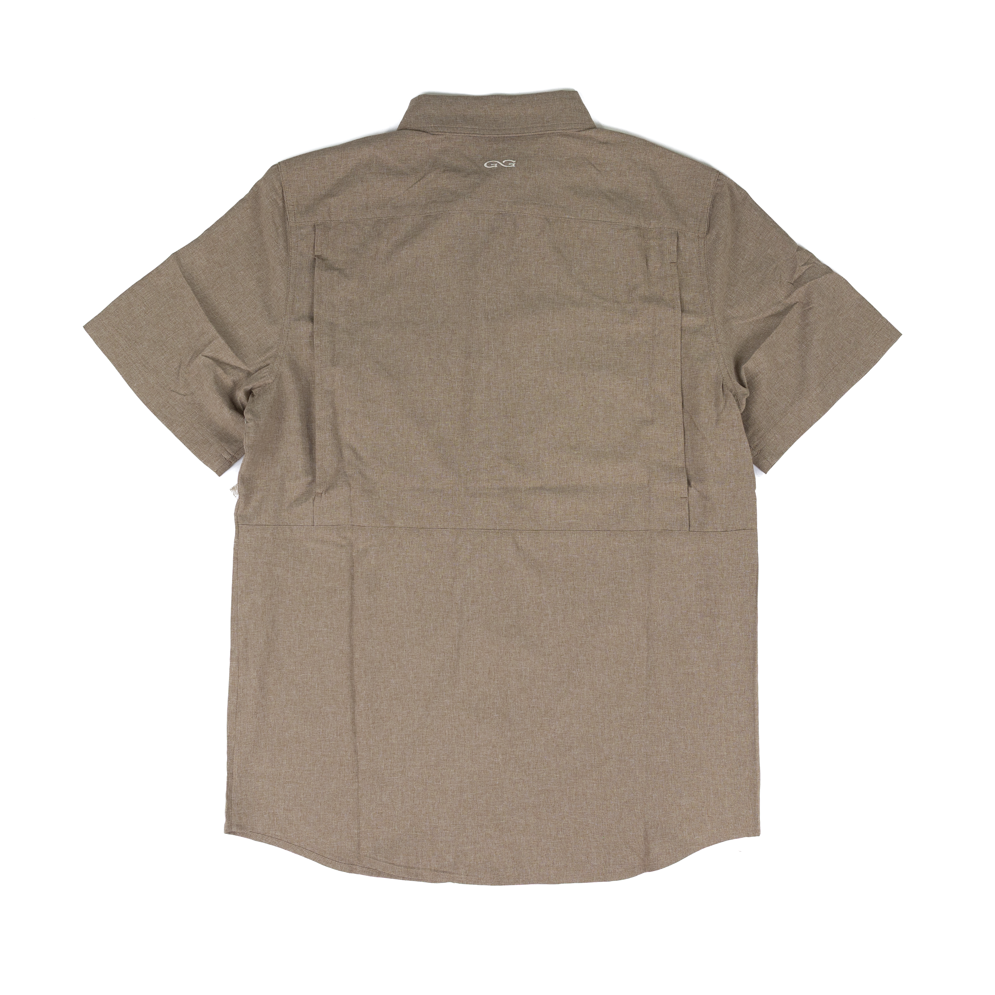Men's Game Guard Short Sleeve Bark Stockyard Shirt 1060:HBRK