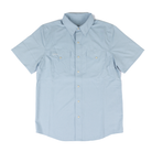 Men's Game Guard Short Sleeve Coastal Blue Stockyard Shirt 1060:HCST