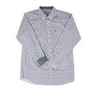 Men's Ariat Long Sleeve Floral White/Multi Button Up Shirt 10073691