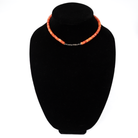 Women's Gallup Red Oyster Stones Handmade Necklace 