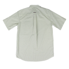 Men's Ariat Short Sleeve Green Plaid Wrinkle Free Classic Fit Shirt 10073695