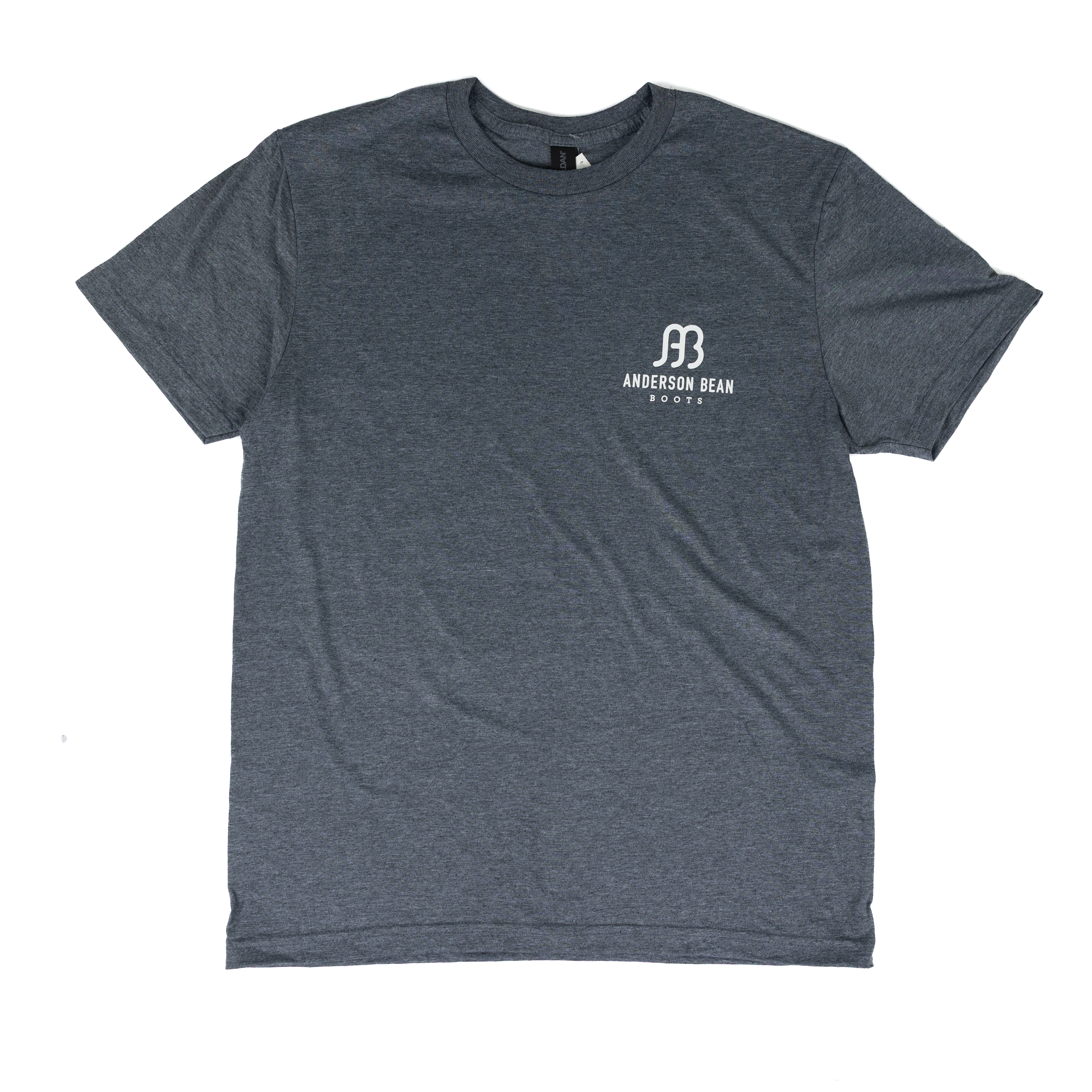 Men's Anderson Bean Gray Short Sleeve Logo T-Shirt 