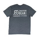 Men's Anderson Bean Gray Short Sleeve Logo T-Shirt 
