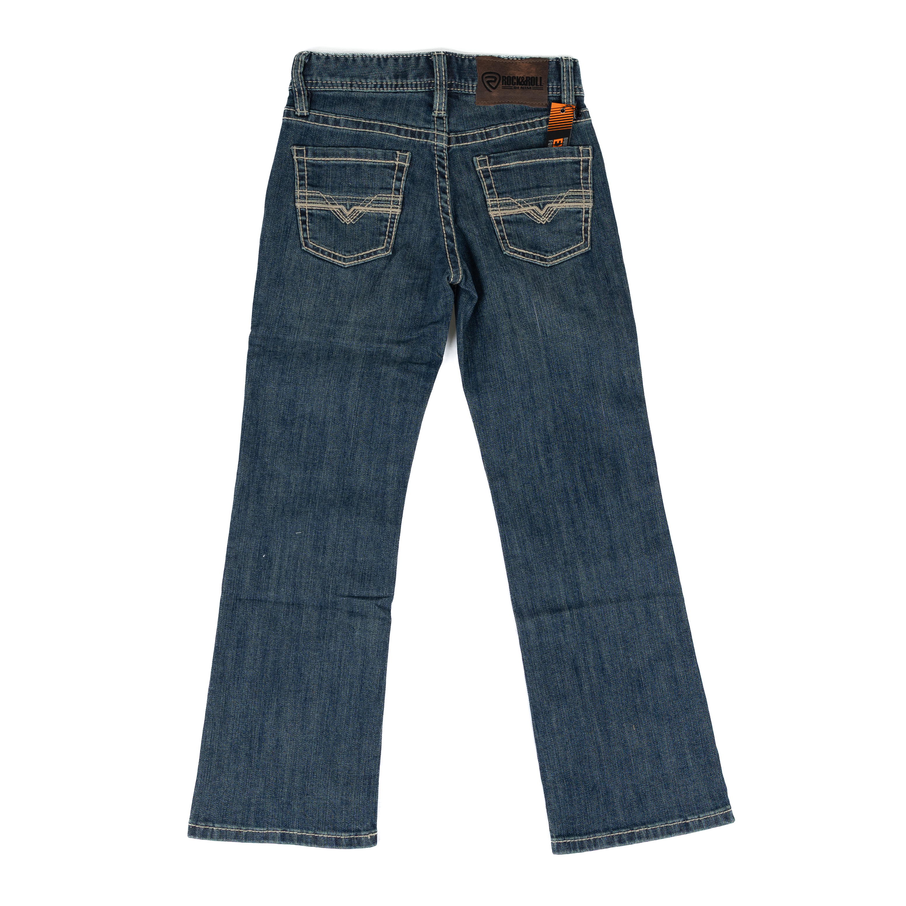 Boy's Rock and Roll Regular Fit BB Gun Bootcut Jeans BB0BD09114