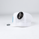 Men's Salty Rodeo White Cap with Red White and Blue Patch SRCJERICHO