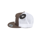 Men's Salty Rodeo Brown/White Snapback with Latigo Patch SRCLATIGO-BRNWHT