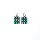 Women's Sunwest 9 Stone Turquoise French Wire Earrings 