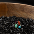 Women's Alzuni Multicolor and Silver Handmade Ring 