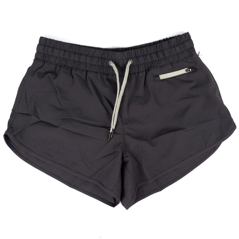 Women's Soft Woven Lined Shorts With Zip Coin Pocket NPL-6426