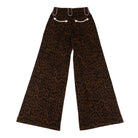 Howdy Hanny Women's Leopard Yoke Jeans 