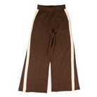 Umgee Women's Wide Leg Lounge Pants with Contrast Trim 