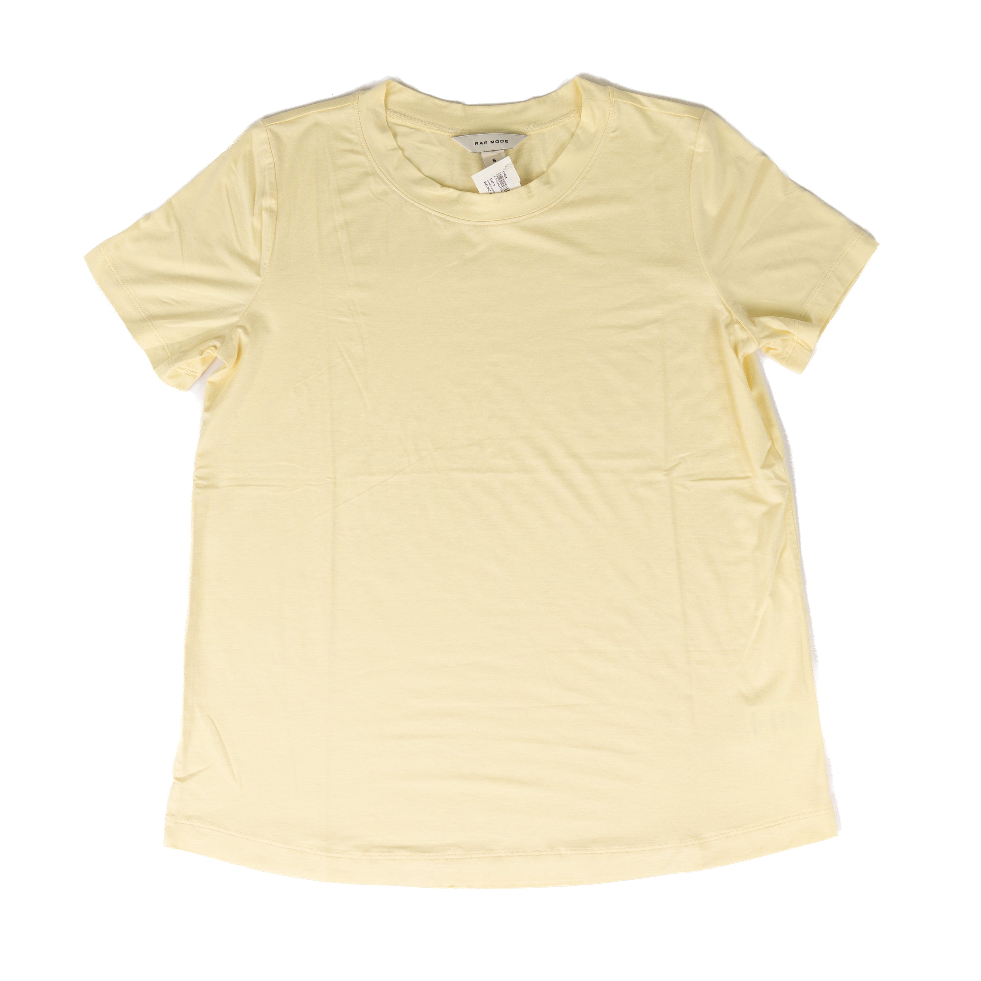 Rae Mode Women's Short Sleeve Round Neck Lightweight T-shirt 