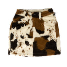 Rock and Roll Women's Cowhide Mini Skirt BW69B09390