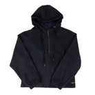 Hooey Women's Navy Cowgirl Corduroy 1/2 Zip Hoodie HH2626NV