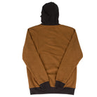 Hooey Men's Brown & Charcoal Cowboy Corduroy Hoodie HH2618BR